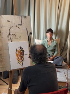 Photographie d’un atelier artistique par Pauline Sirot