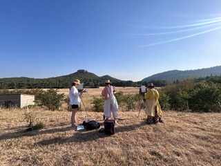 Photographie d’un atelier artistique par Pauline Sirot