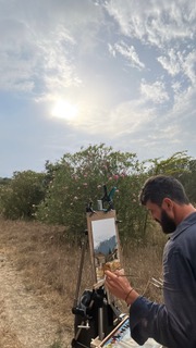 Photographie d’un atelier artistique par Pauline Sirot