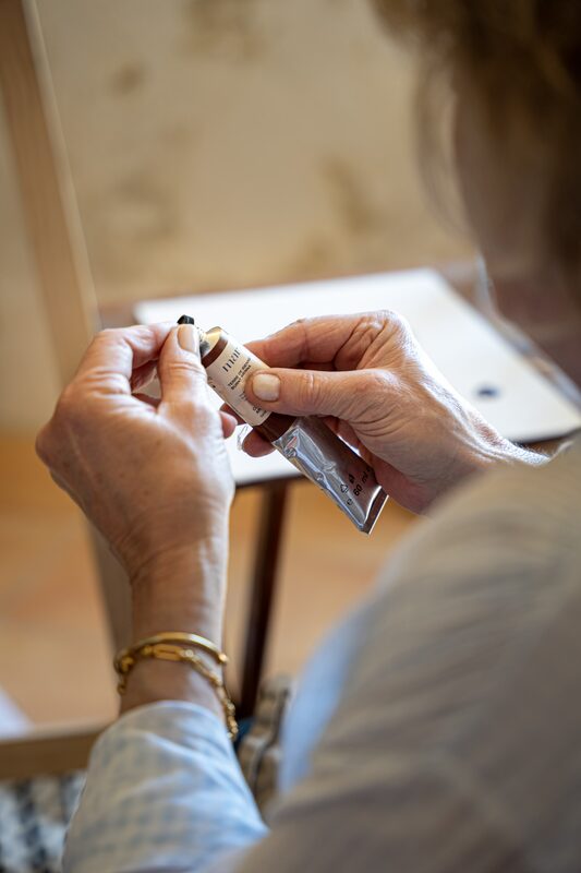 Photographie d’un atelier artistique par Pauline Sirot
