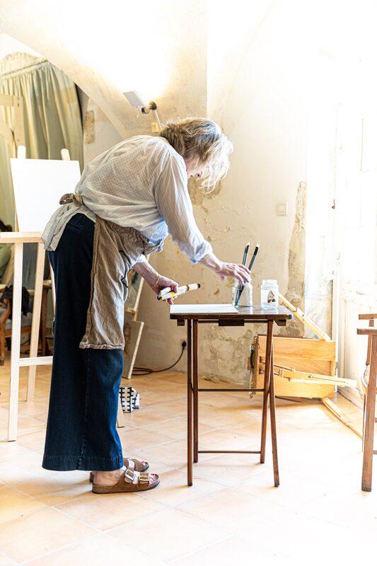 Photographie d’un atelier artistique par Pauline Sirot