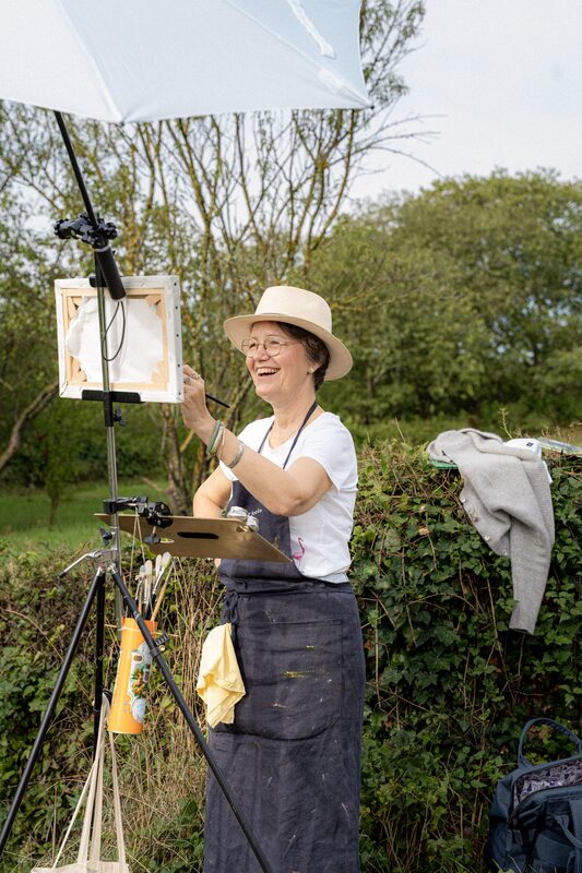 Photographie d’un atelier artistique par Pauline Sirot