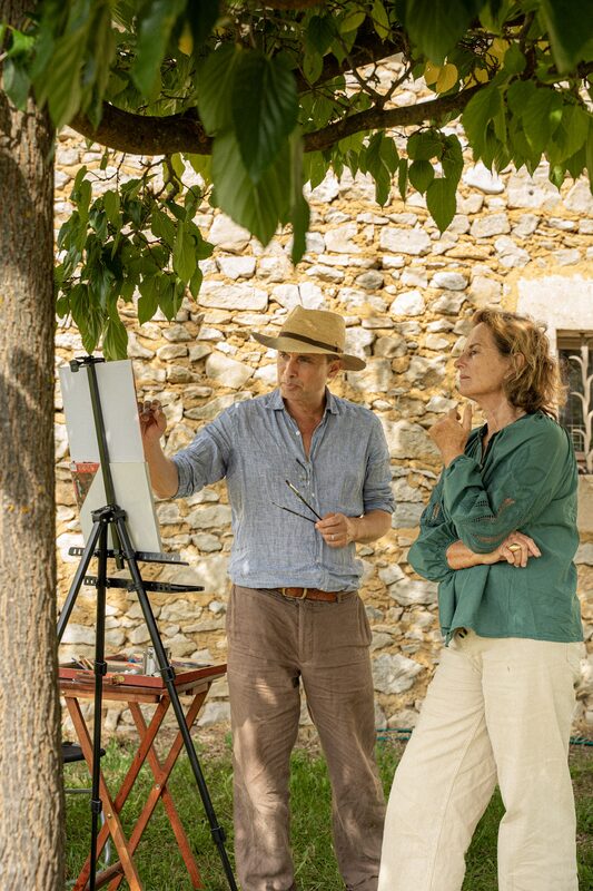 Photographie d’un atelier artistique par Pauline Sirot