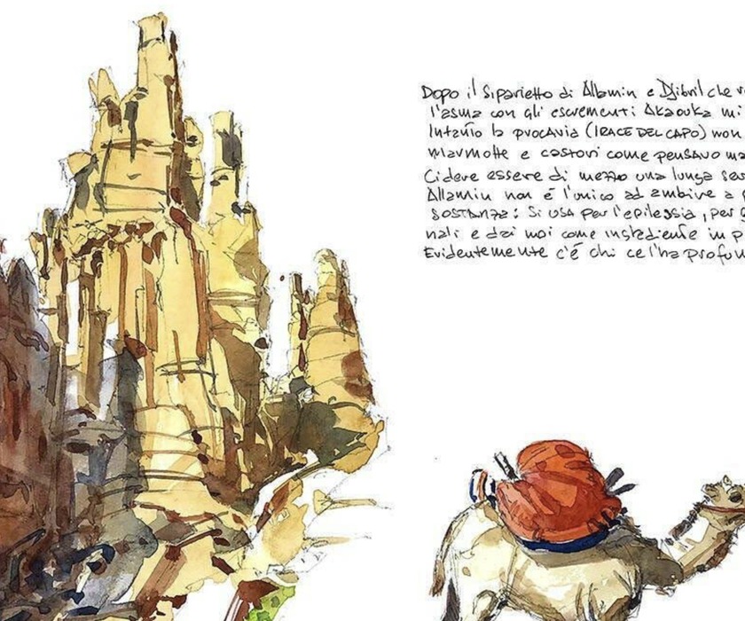 Carnet de voyage de Barnaba Salvador — stage à Taroudant